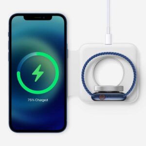 15W Magnetic Wireless Duo foldable Charger For iPhone models and apple watch airpods